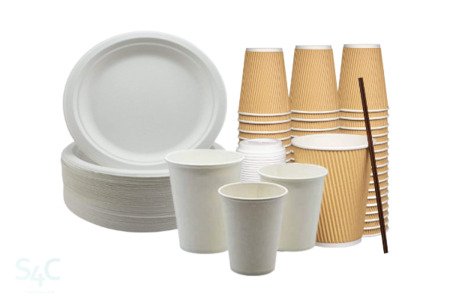 Disposable Sauce Cup & Cutlery